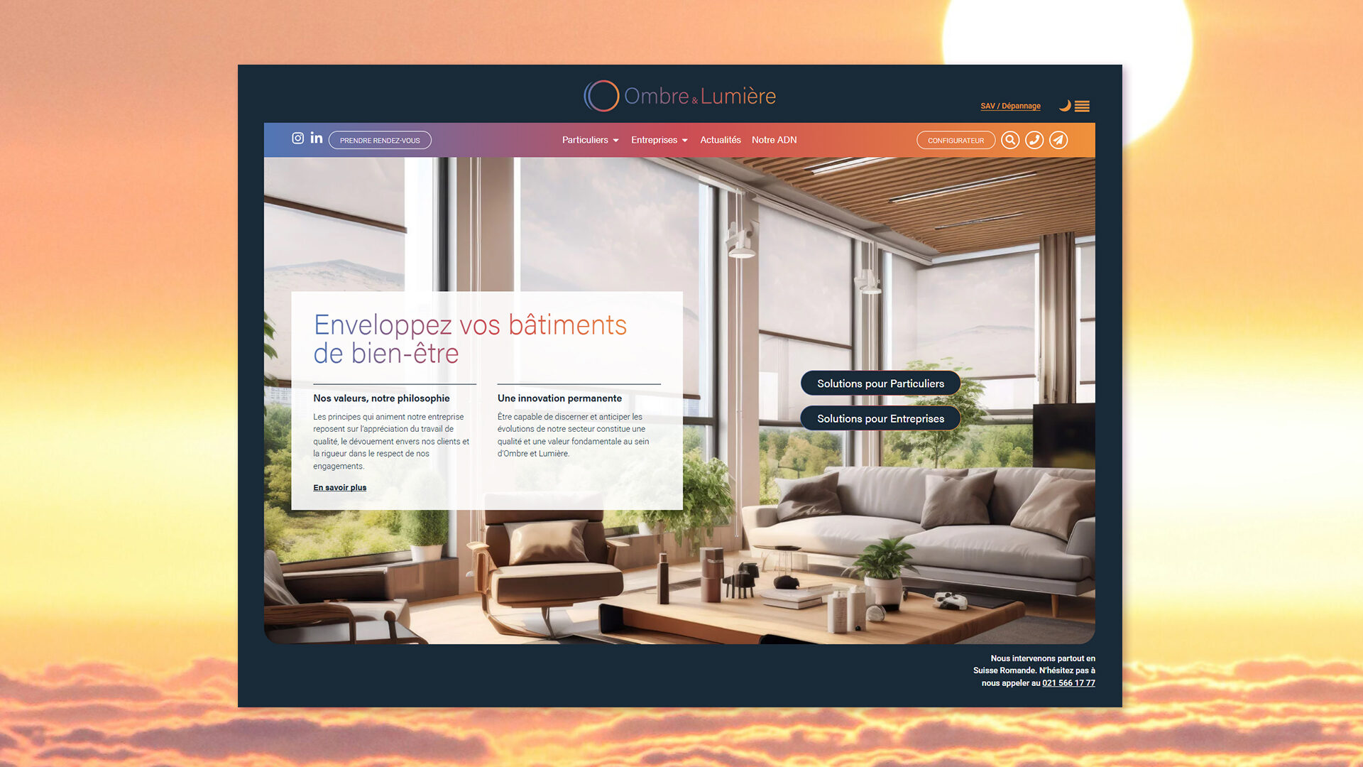 2 Ombre Et Lumiere Presentation Jour