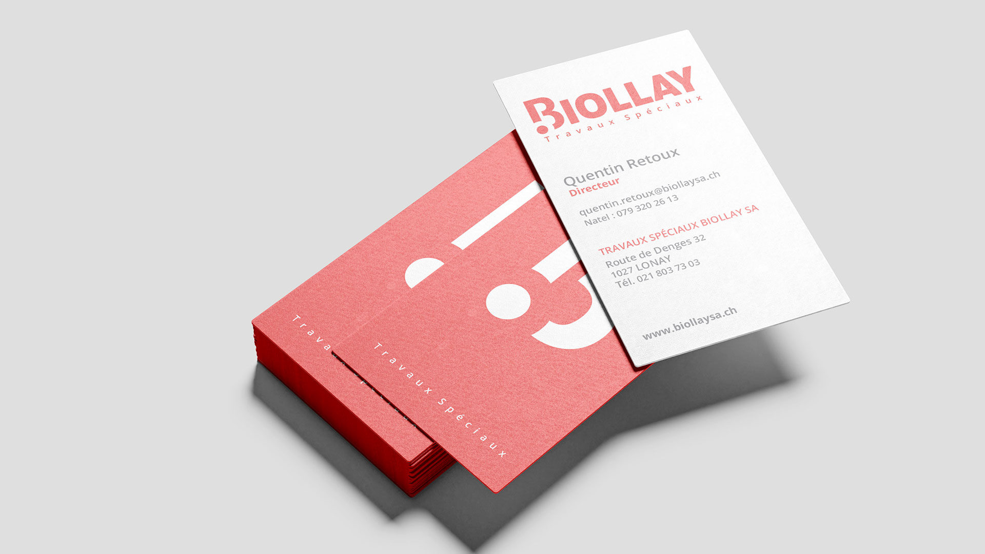 Biollay Set Admin Cartes Visite E‑Novision