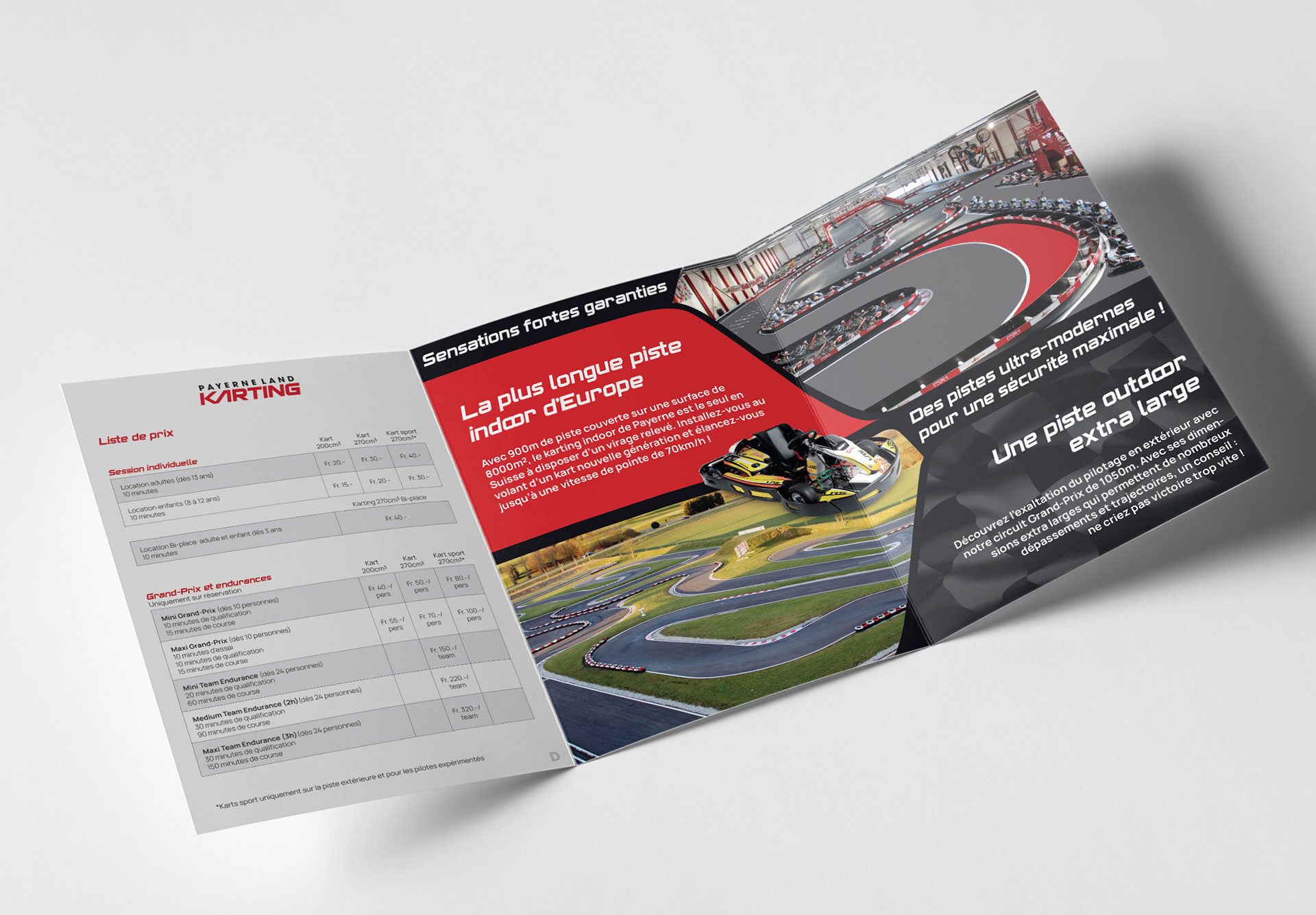 Payerneland Flyer Karting E‑Novision