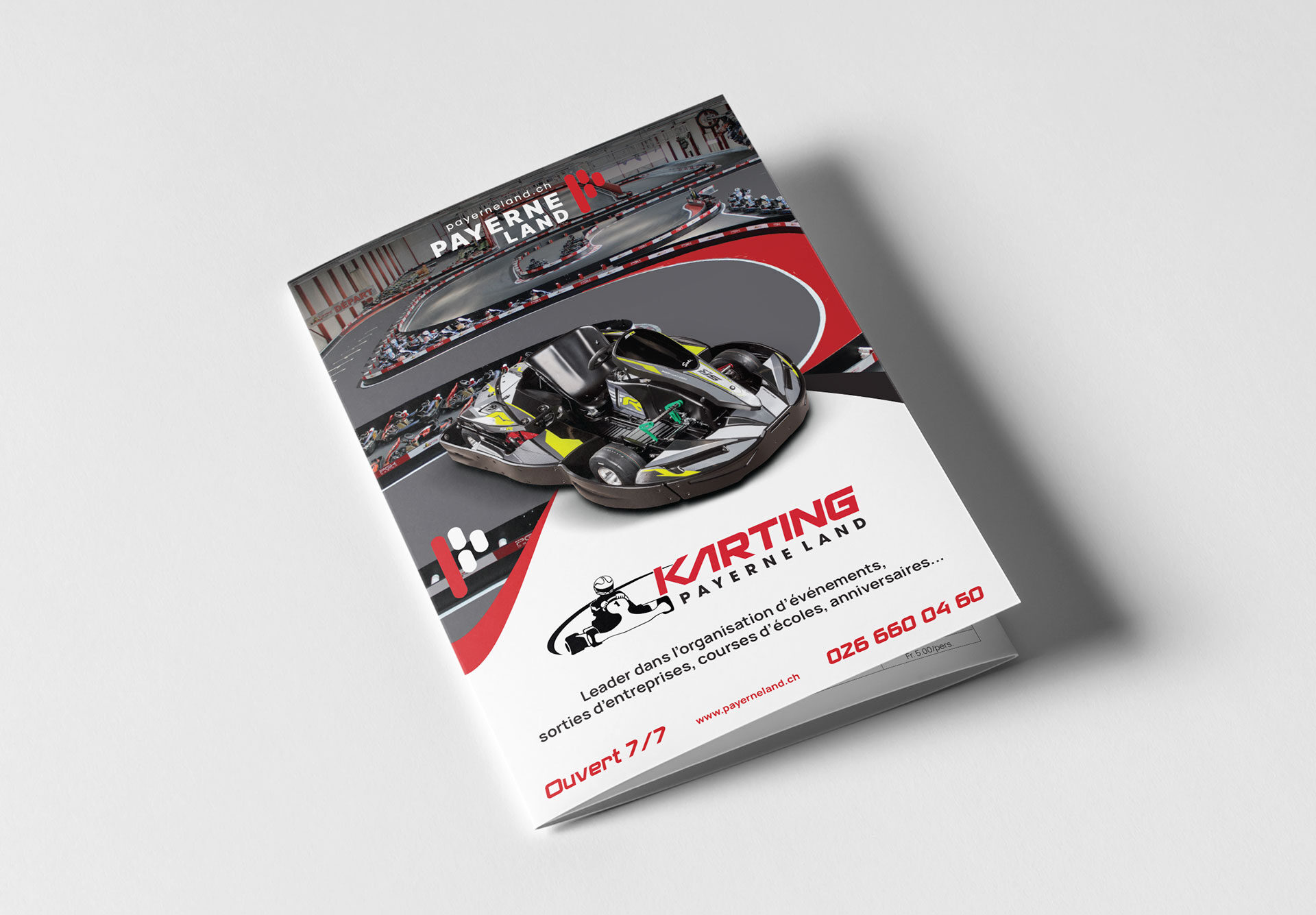 Payerneland Flyer1 Karting E‑Novision